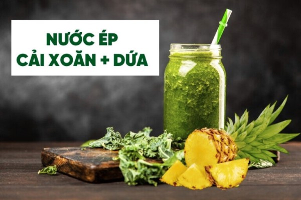 Ngoài trị mụn, nước ép cải xoăn còn giúp giảm cân hiệu quả Ngoài trị mụn, nước ép cải xoăn còn giúp giảm cân hiệu quả