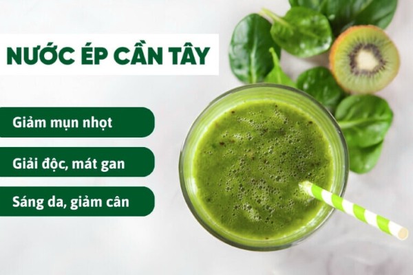 Không chỉ trị mụn, nước ép cần tây còn hỗ trợ loại bỏ độc tố khỏi cơ thể Không chỉ trị mụn, nước ép cần tây còn hỗ trợ loại bỏ độc tố khỏi cơ thể