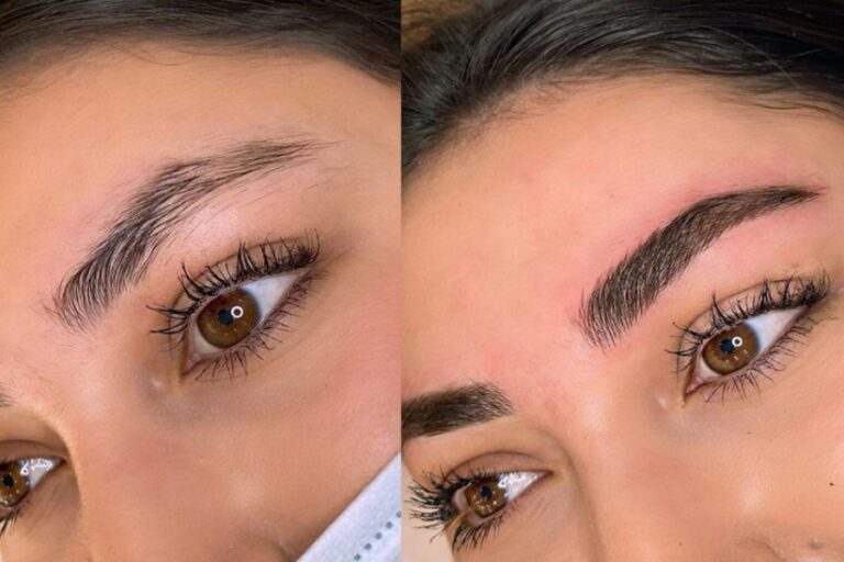 Bị sưng sau khi phun chân mày là phản ứng tự nhiên của da khi bị tác động bằng kim phun xăm