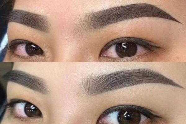 Phun mày tán bột Hàn Quốc cho kết quả tự nhiên, nhẹ nhàng và không quá đậm