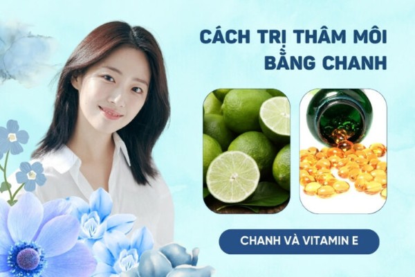 Hàm lượng lớn vitamin C trong chanh và vitamin E đều là các chất chống oxy hóa, tốt cho “công cuộc” trị thâm môi