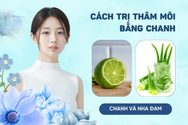 Đôi môi của bạn sẽ trở nên mềm mịn giảm thâm khi áp dụng cách trị thâm môi bằng chanh và nha đam