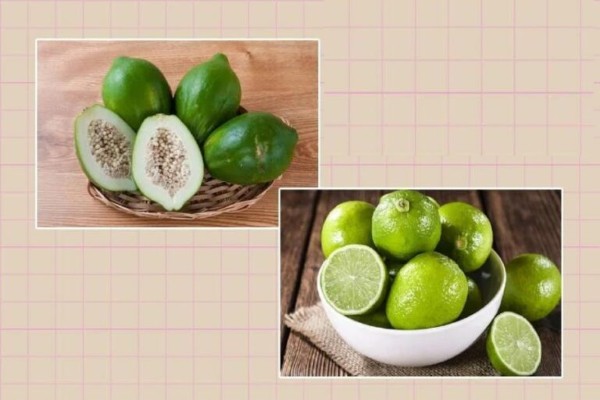 Chanh giàu vitamin C kết hợp cùng đu đủ xanh là công thức trị nám da hiệu quả