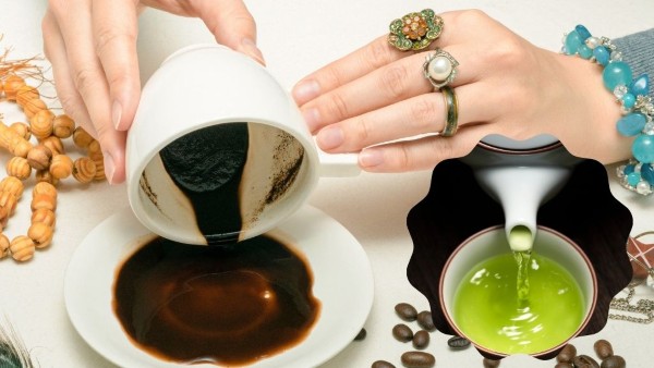 Tẩy tế bào chết bằng bã cà phê và trà xanh Tẩy tế bào chết bằng bã cà phê và trà xanh