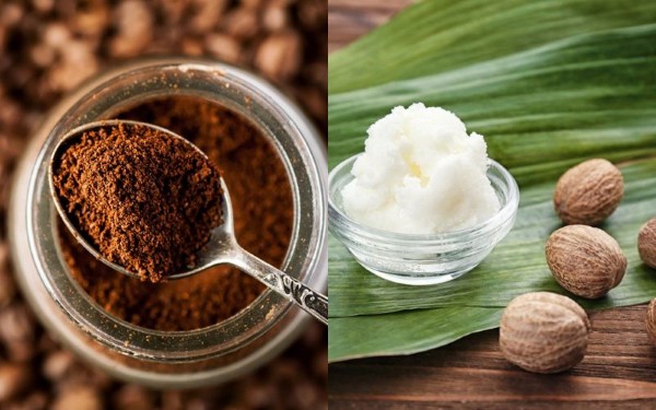 Tẩy tế bào chết bằng bã cà phê và bơ hạt mỡ Tẩy tế bào chết bằng bã cà phê và bơ hạt mỡ
