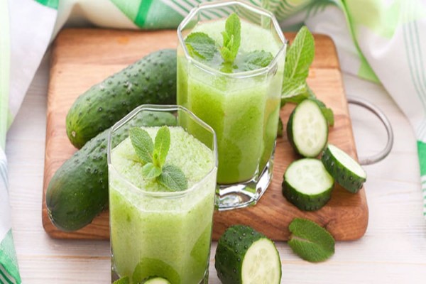Nước ép dưa chuột giảm mỡ bụng hiệu quả
