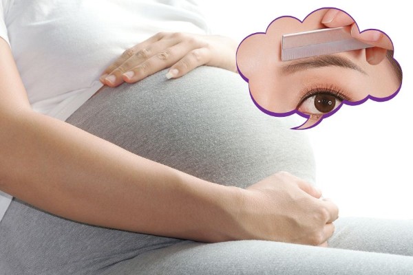Thực trạng cạo lông mày ở phụ nữ mang thai hiện nay
