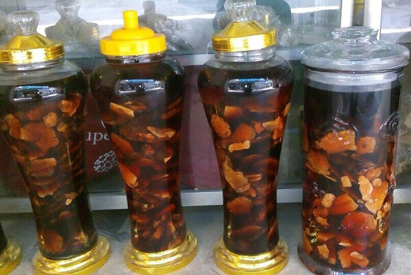 Ngâm rượu hà thủ ô