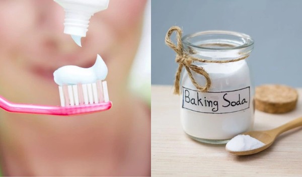 Cách tẩy nốt ruồi bằng kem đánh răng kết hợp baking soda