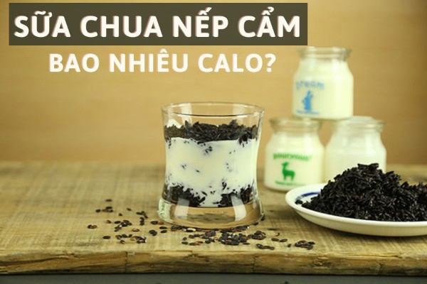 Sữa chua nếp cẩm bao nhiêu calo? Ăn sao không lo tăng cân