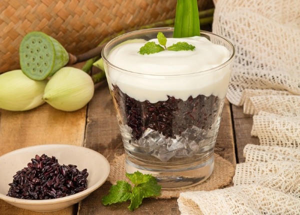 Tác dụng của sữa chua nếp cẩm