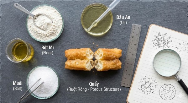 Thành phần dinh dưỡng trong bánh quẩy