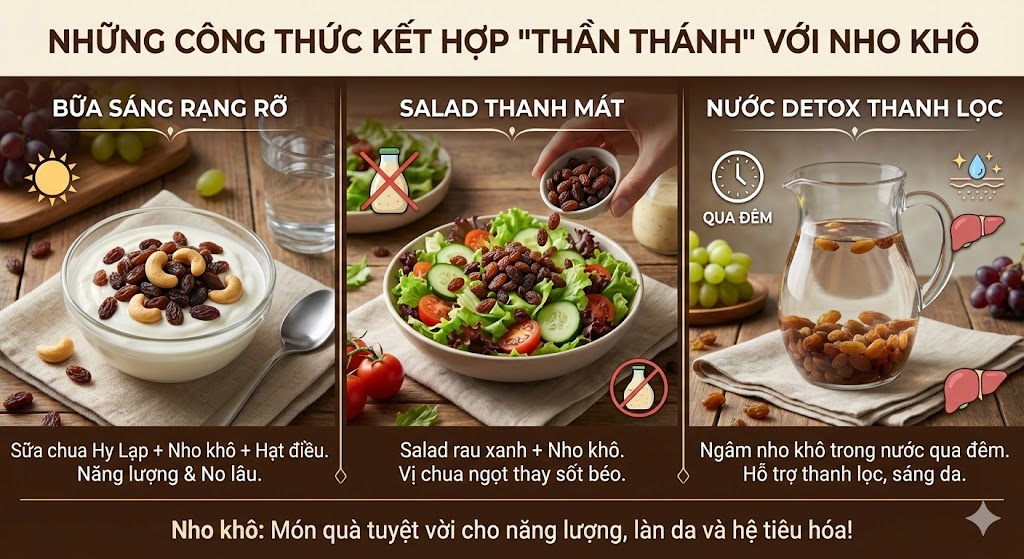 Những công thức kết hợp "thần thánh" cho thực đơn hàng ngày
