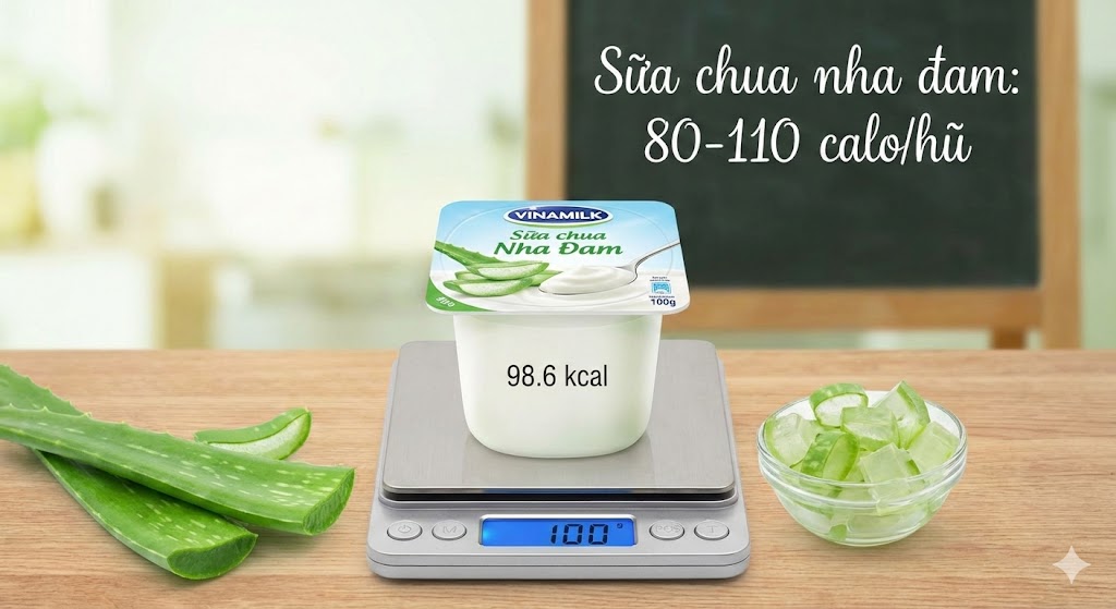 Sữa chua nha đam bao nhiêu calo? Sữa chua nha đam bao nhiêu calo?