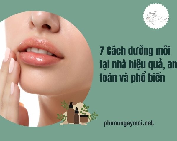 dưỡng môi tại nhà