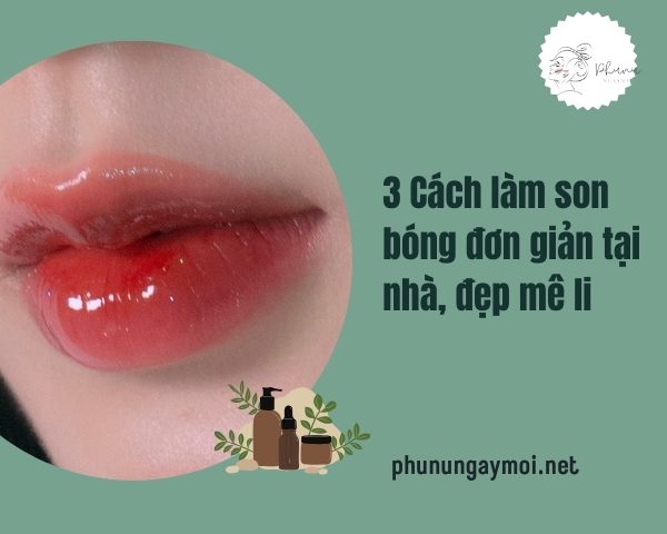 cách làm son bóng