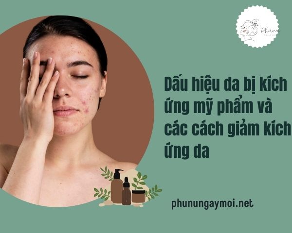 da bị kích ứng