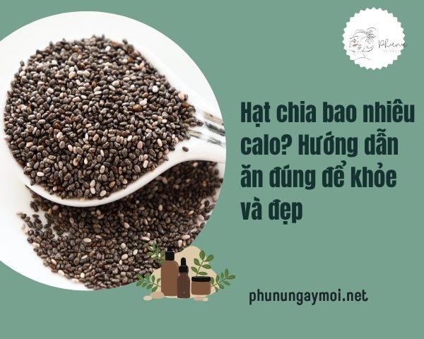 Hạt chia bao nhiêu calo? Hướng dẫn ăn đúng để khỏe và đẹp