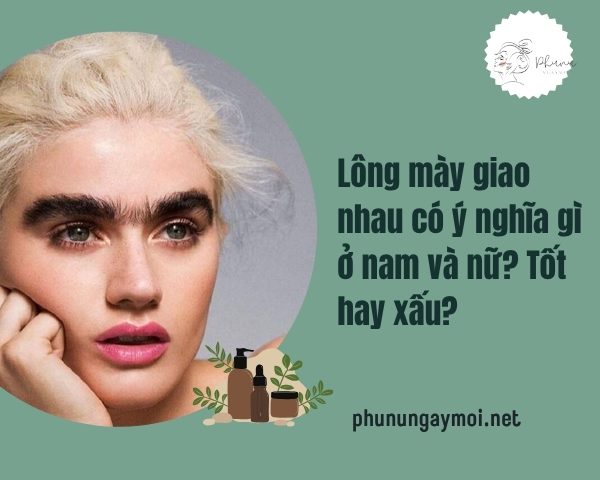 Lông mày giao nhau