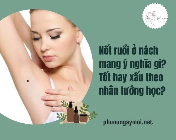 Nốt ruồi ở nách