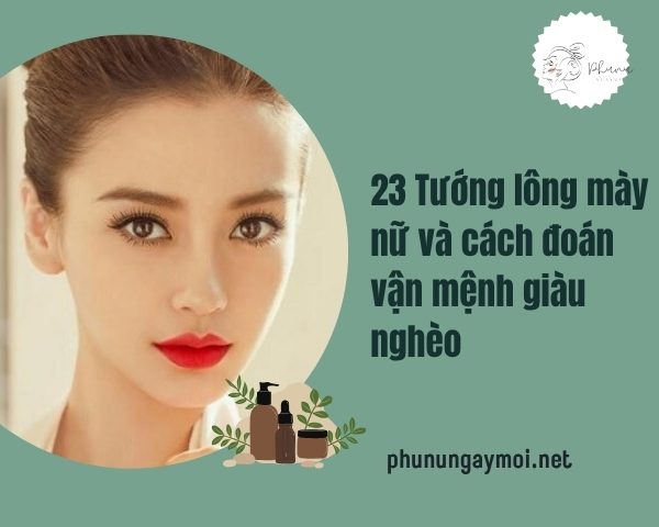 tướng lông mày nữ