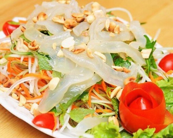 Món gỏi sứa cho ngày hè