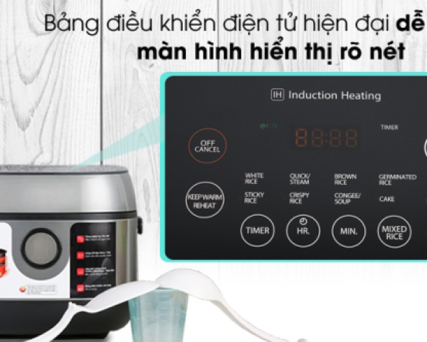 cấu tạo nồi cơm điện