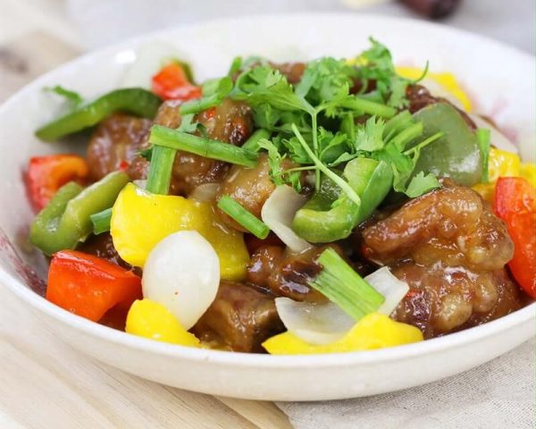 Sườn xào chua ngọt